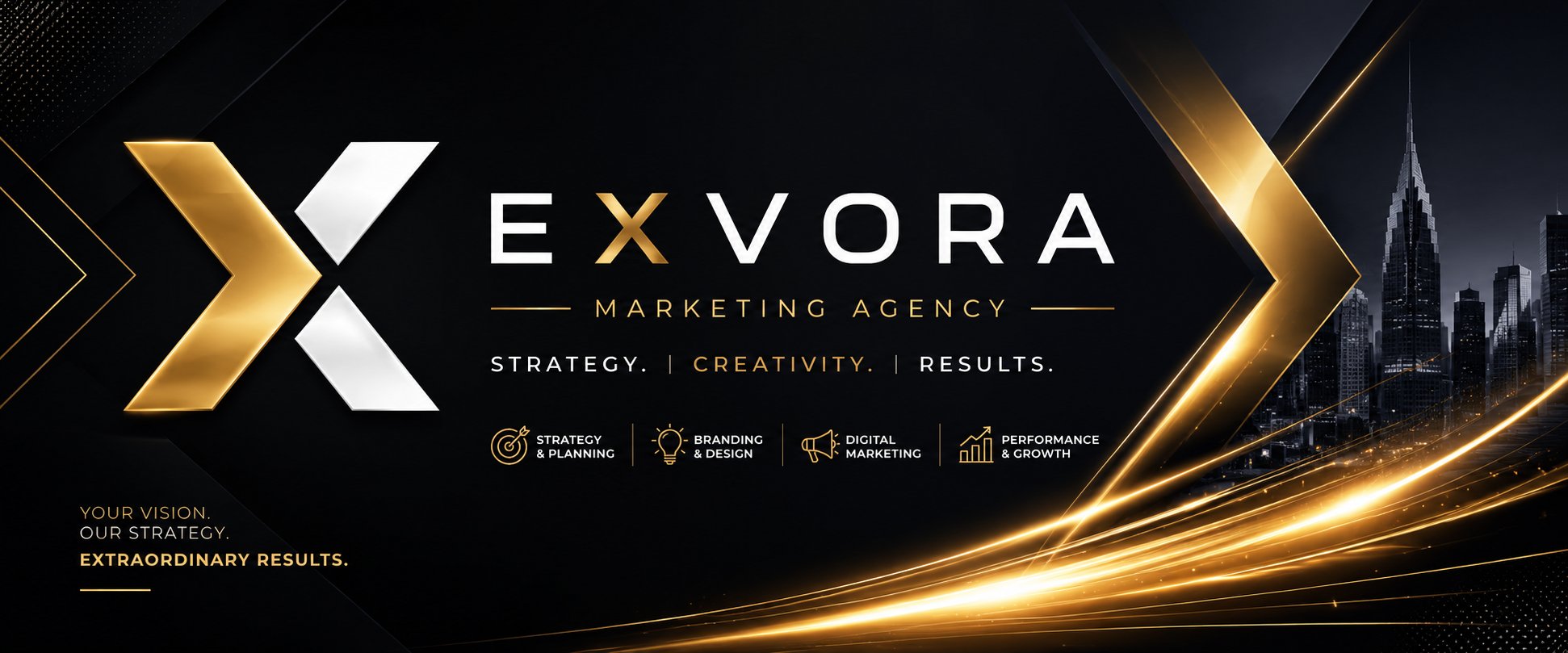 EXVORA brand identity